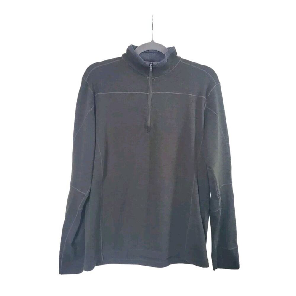 Kuhl Men's Green Quarter-Zip Sweatshirt